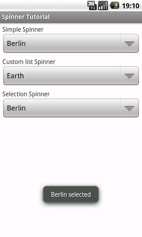 Android Custom Spinner Drop Down Android Custom Spinner Drop Down